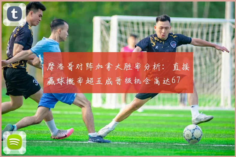 摩洛哥对阵加拿大胜率分析：直接赢球概率超五成晋级机会高达67